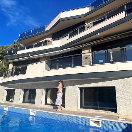 Villa De Lujo Con Vistas Al Mar Y Piscina Privada Σάντα Σουζάνα Εξωτερικό φωτογραφία