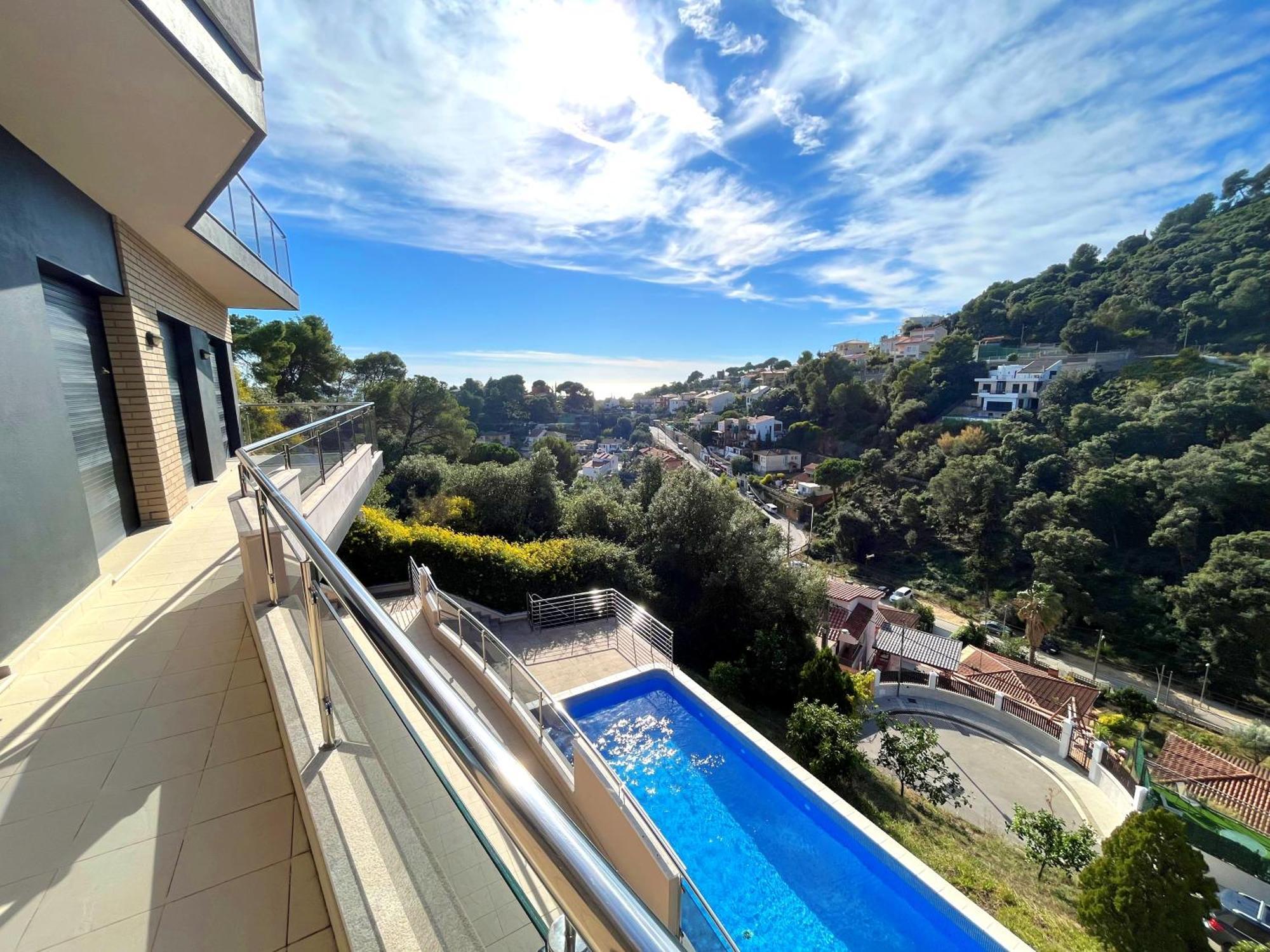 Villa De Lujo Con Vistas Al Mar Y Piscina Privada Σάντα Σουζάνα Εξωτερικό φωτογραφία